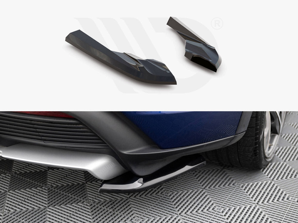 Rear Side Splitters Porsche Taycan Cross Turismo 4S