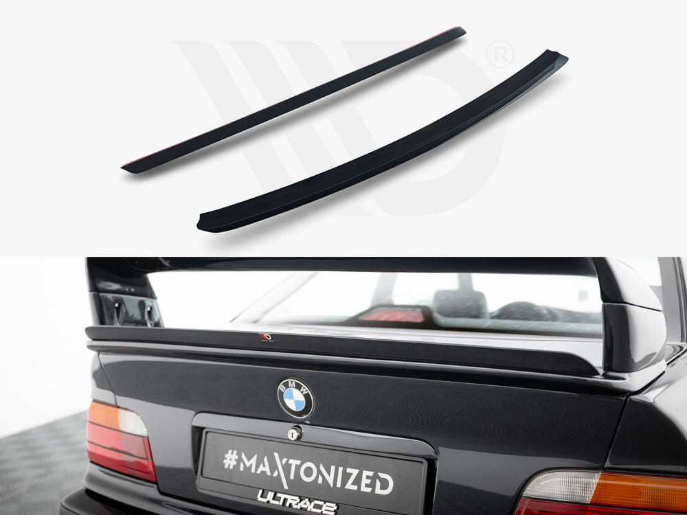 Bottom Spoiler Cap Bmw M3 / 3 M-Pack E36 Coupe Gt - Textured