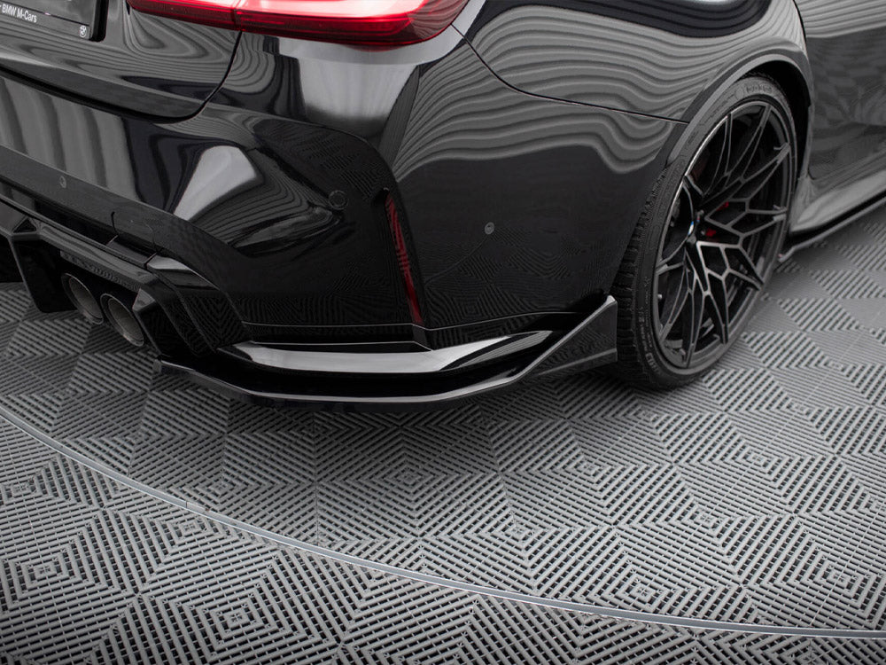 Rear Side Splitters V.6 Csl Look (For Rear Valance V.1) Bmw M3 G80