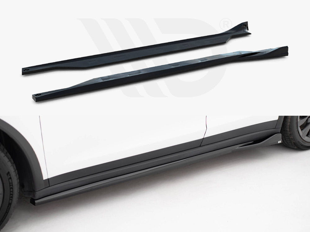 Side Skirts Diffusers V.2 Tesla Model X Mk1 Facelift