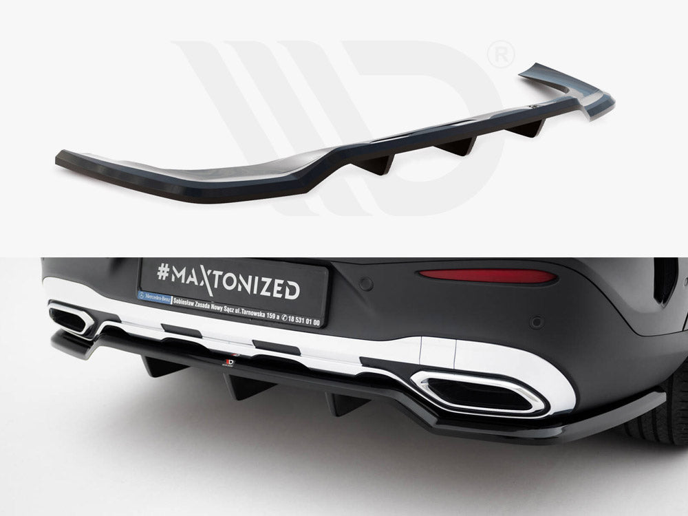 Rear Splitter (Vertical Bars) Mercedes-Benz GLC Coupe AMG-Line C254