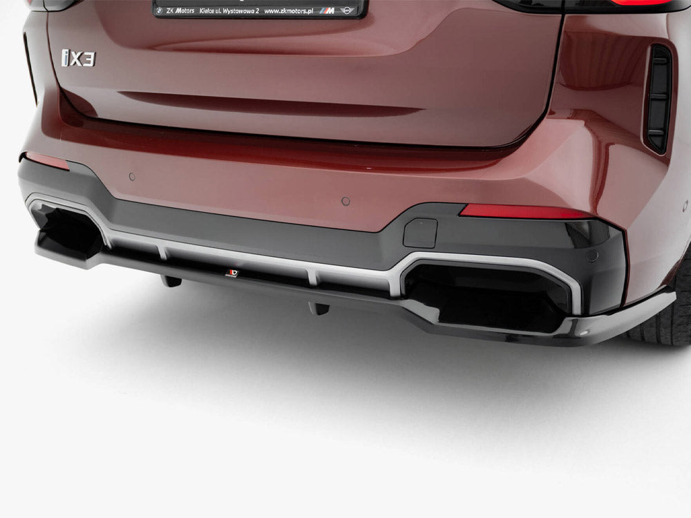 Rear Splitter (Vertical Bars) Bmw Ix3 M-Pack G08 Facelift