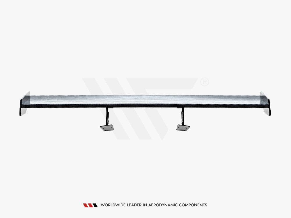 Carbon Spoiler With Internal Brackets Uprights V.1 Porsche 718 Cayman Gts 982C