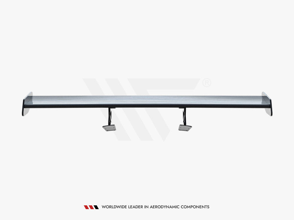 Carbon Spoiler With Internal Brackets Uprights V.2 Porsche 718 Cayman Gts 982C