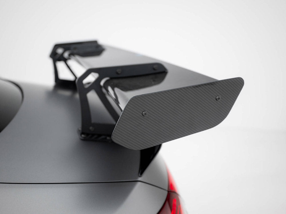Carbon Spoiler With Upper Swan Mounting + LED Mercedes-Benz CLA Coupe C118 / C118 Facelift