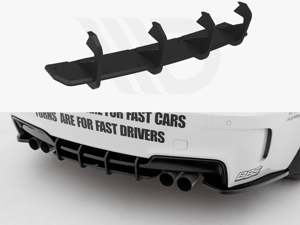Street Pro Rear Diffuser Bmw 1 M Coupe E82