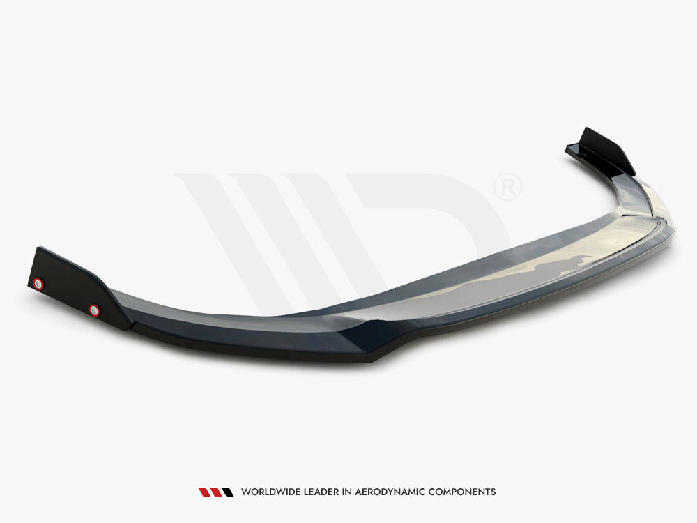 Front Splitter V.3 + Flaps Volkswagen Golf Gti / Gte / R-Line Mk8 Facelift
