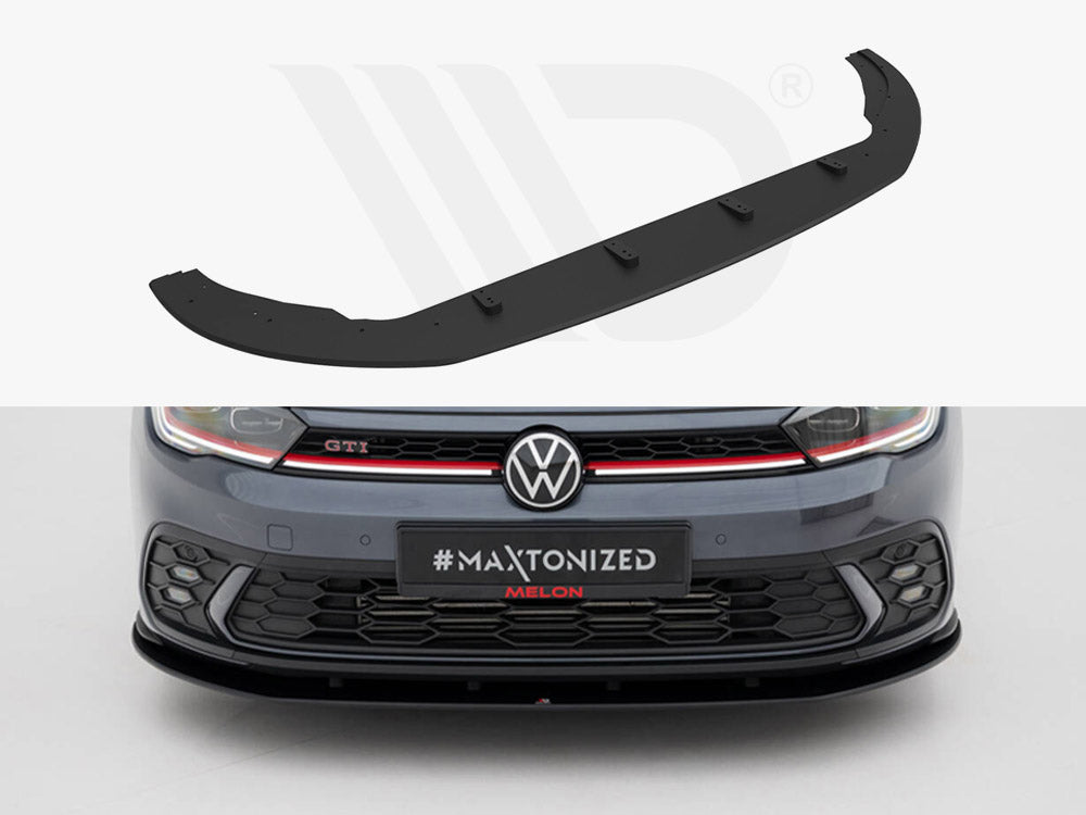 Street Pro Front Splitter Volkswagen Polo Gti Mk6 Facelift