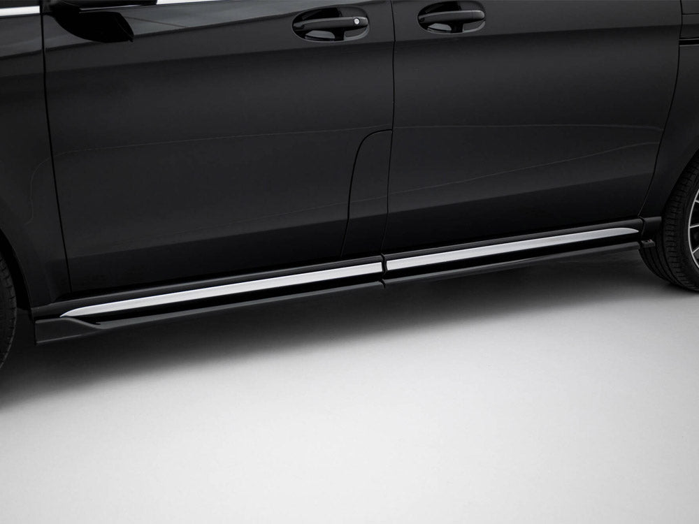 Side Skirts Diffusers V.2 Mercedes-Benz V-Class Long AMG-Line W447 Facelift 2
