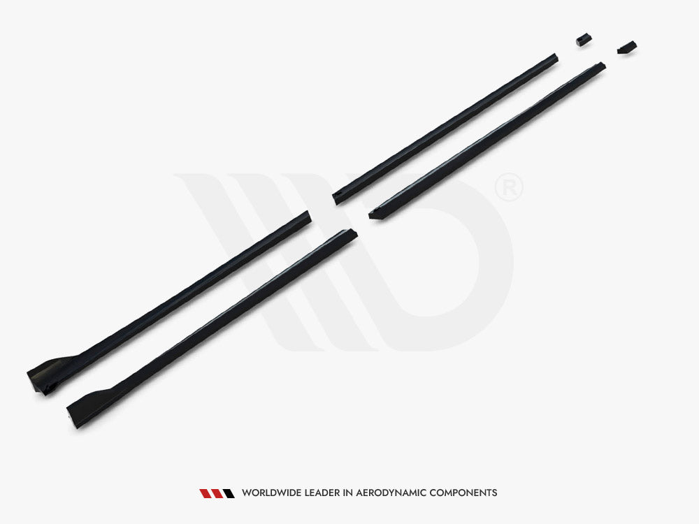 Side Skirts Diffusers V.2 Mercedes-Benz V-Class Long AMG-Line W447 Facelift 2
