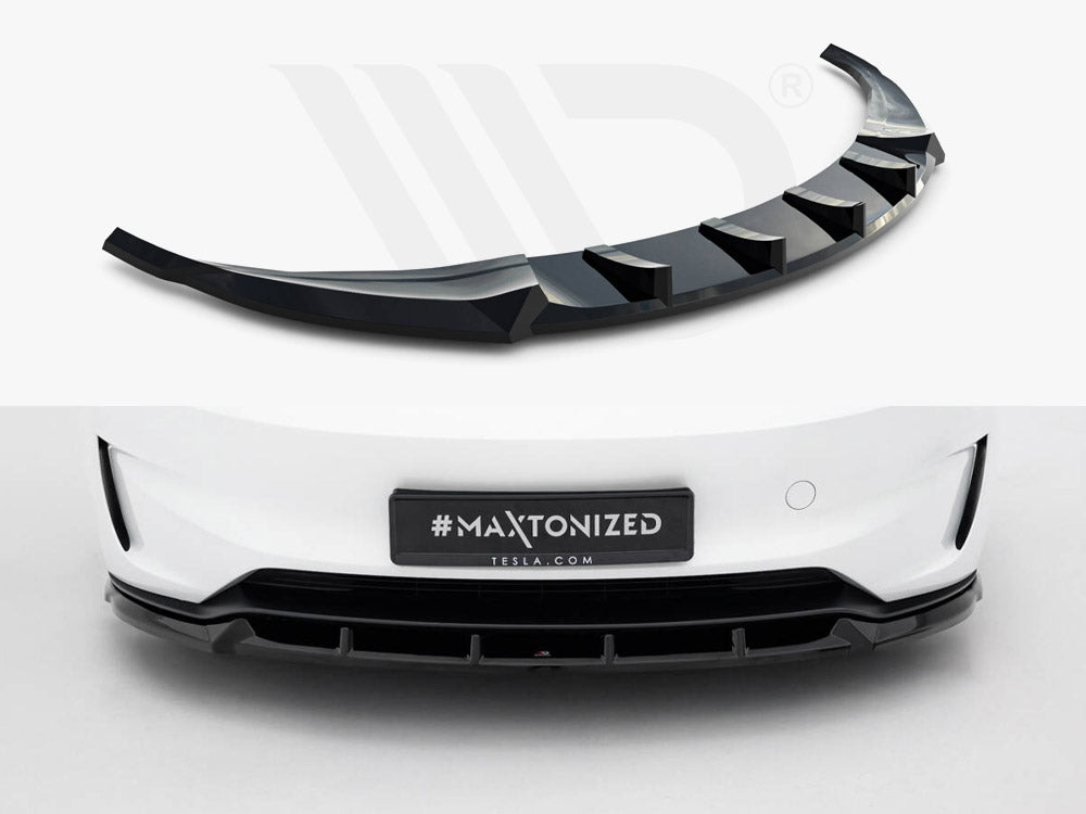 Front Splitter V.2 Tesla Model 3 Performance Mk1 Facelift