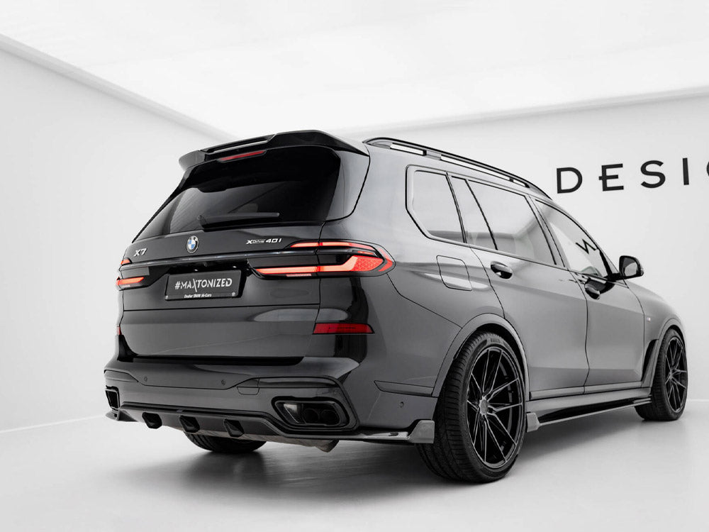Carbon Fiber Rear Diffuser Bmw X7 M-Pack G07 Facelift