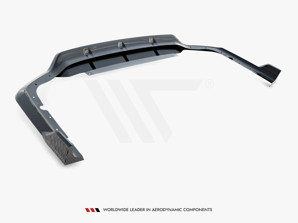 Carbon Fiber Rear Diffuser Bmw X7 M-Pack G07 Facelift