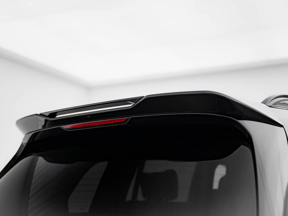 Carbon Fiber Tailgate Spoiler Bmw X7 M-Pack G07 Facelift