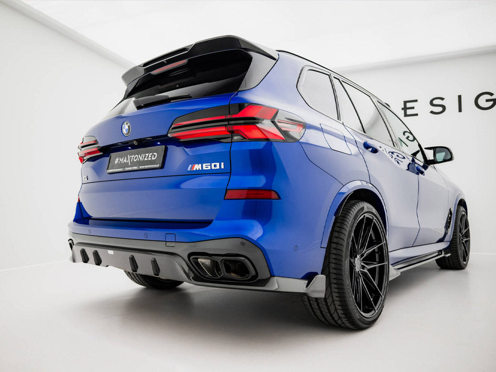 Prepreg Carbon Fiber Rear Diffuser Bmw X5 M-Pack G05 Facelift