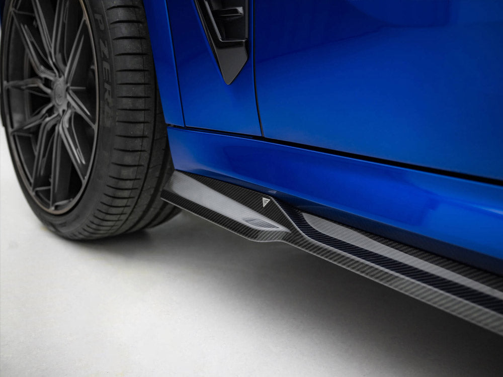 Prepreg Carbon Fiber Side Skirts Bmw X5 M-Pack G05 Facelift