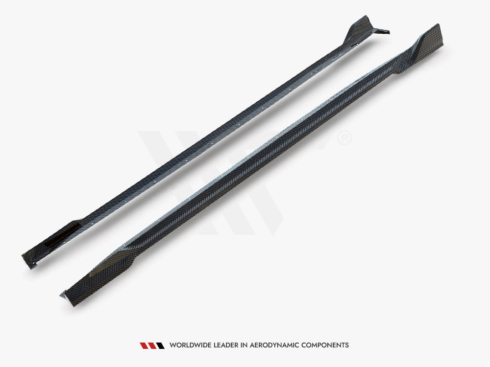 Prepreg Carbon Fiber Side Skirts Bmw X5 M-Pack G05 Facelift