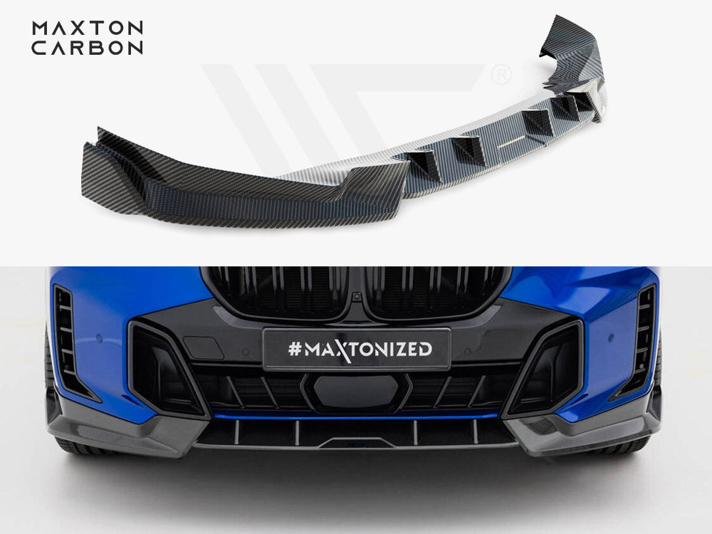 Prepreg Carbon Fiber Front Splitter Bmw X5 M-Pack G05 Facelift
