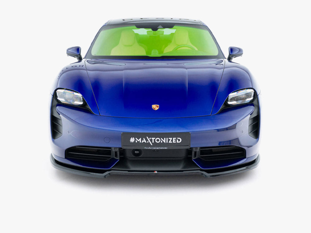 Front Splitter Porsche Taycan Turbo S Mk1