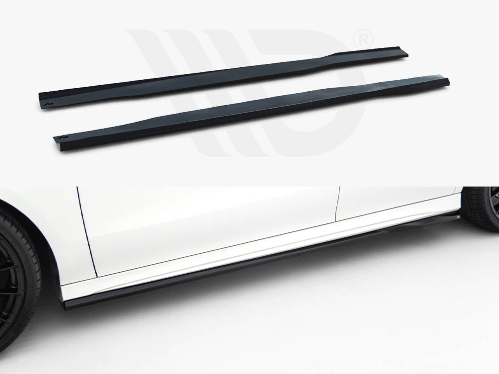 Side Skirts Diffusers Mercedes-AMG CLA 35 / 45 Coupe / Shooting Brake C118 Facelift / X118 Facelift