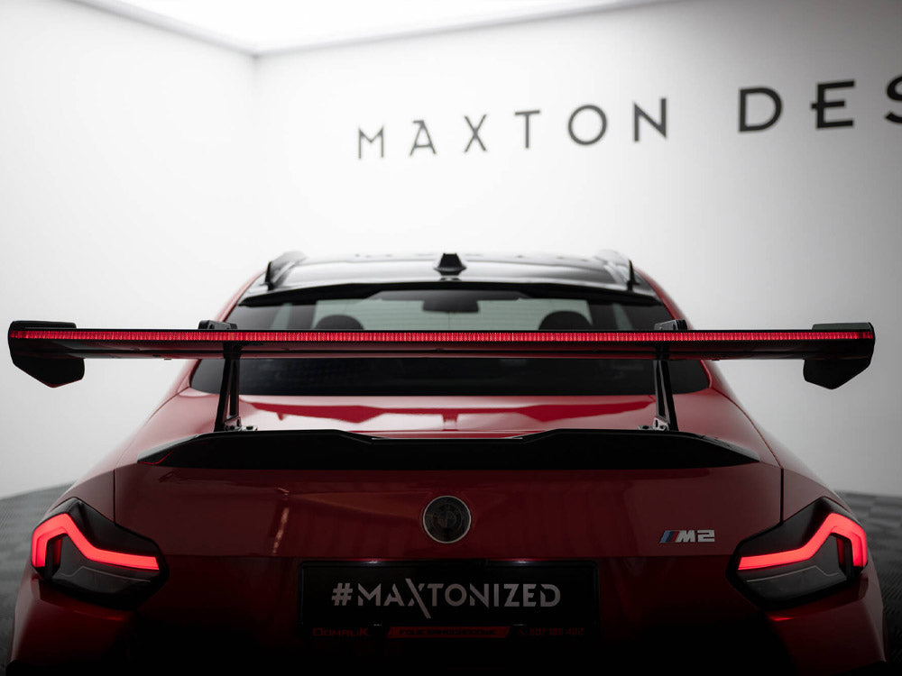 Carbon Spoiler With Upper Swan Mounting + Led Bmw M2 G87