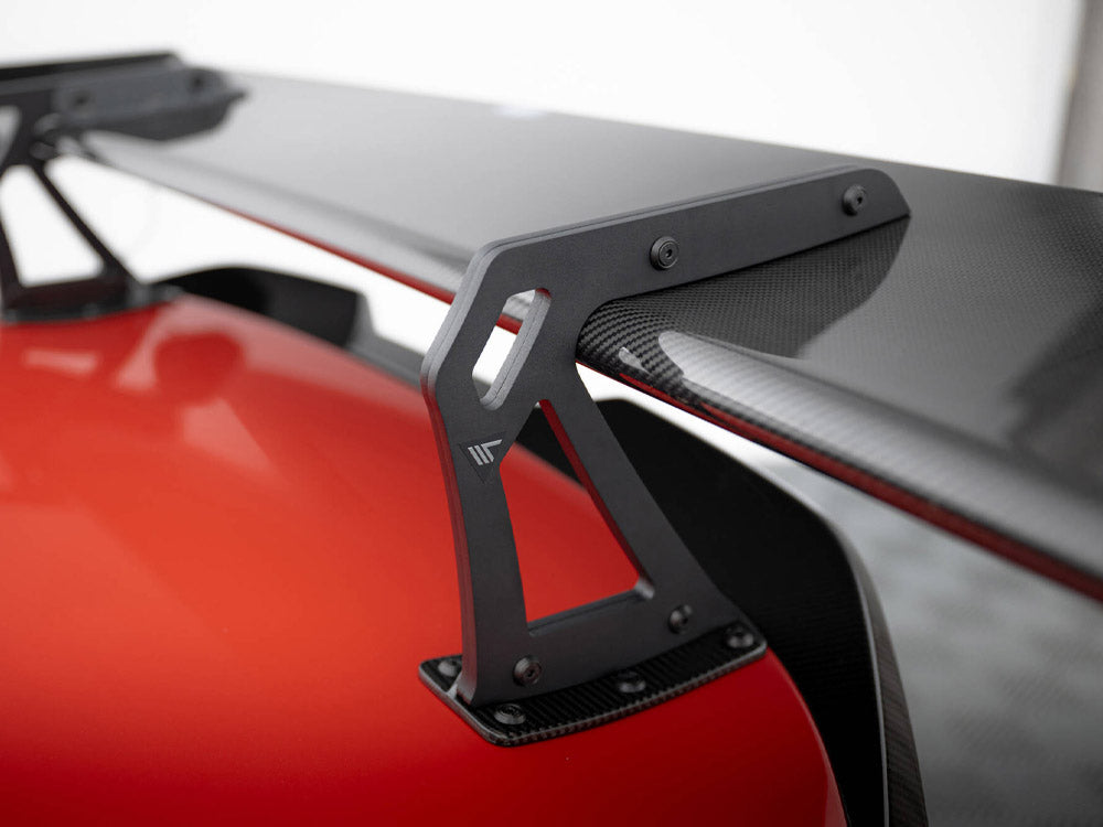 Carbon Spoiler With Upper Swan Mounting + Led Bmw M2 G87