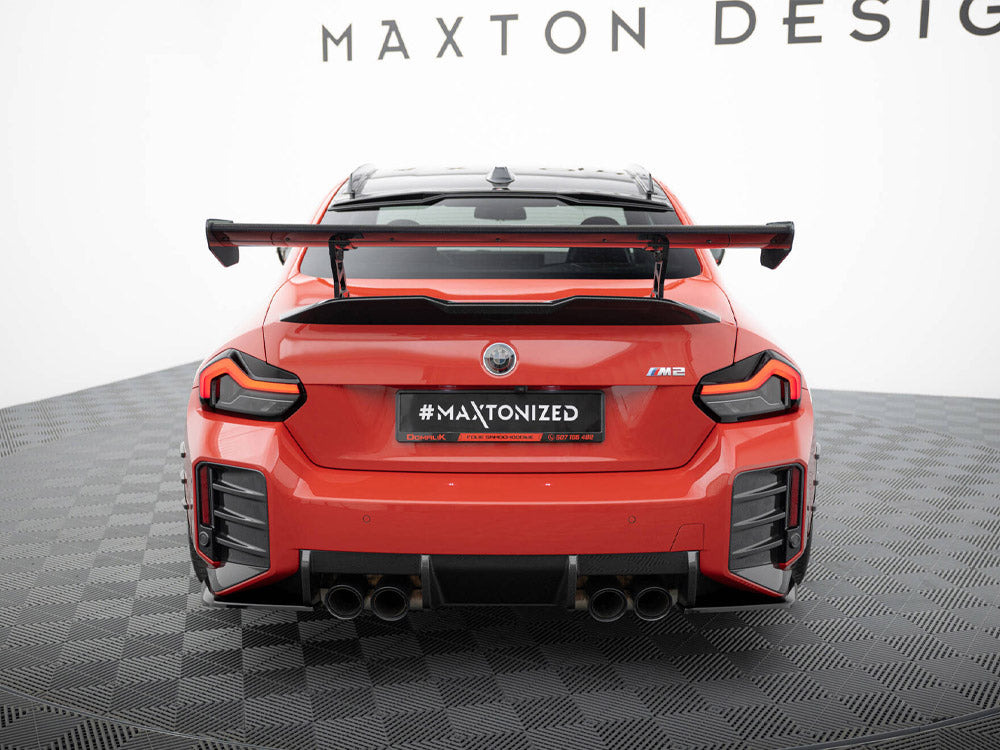 Carbon Spoiler With Internal Brackets Uprights Bmw M2 G87