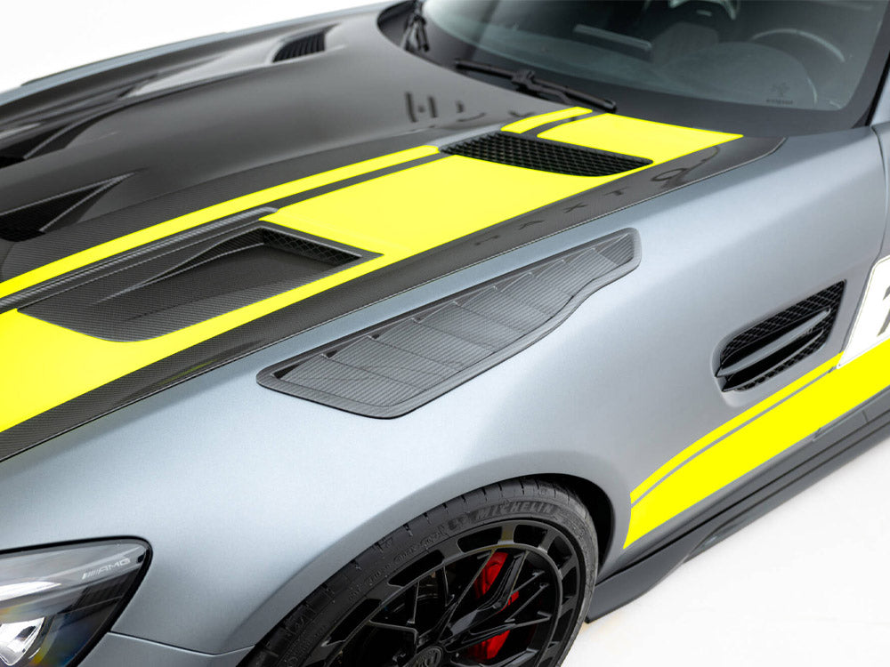 Prepreg Carbon Front Fender Side Vents Mercedes-AMG GT C C190 Facelift
