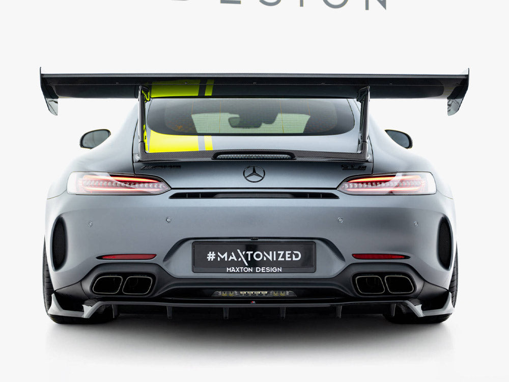 Rear Splitter (Vertical Bars) Mercedes-AMG GT C C190 Facelift