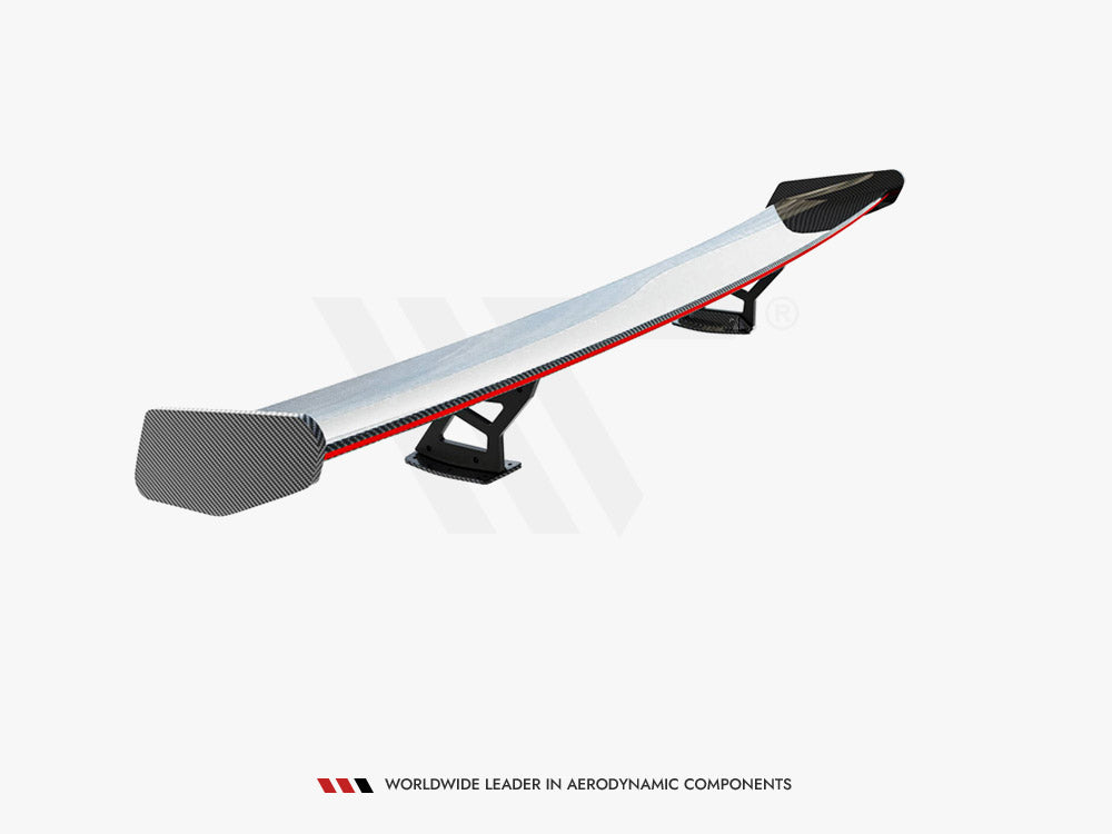 Carbon Spoiler With Internal Brackets Uprights + Led Bmw M2 G87
