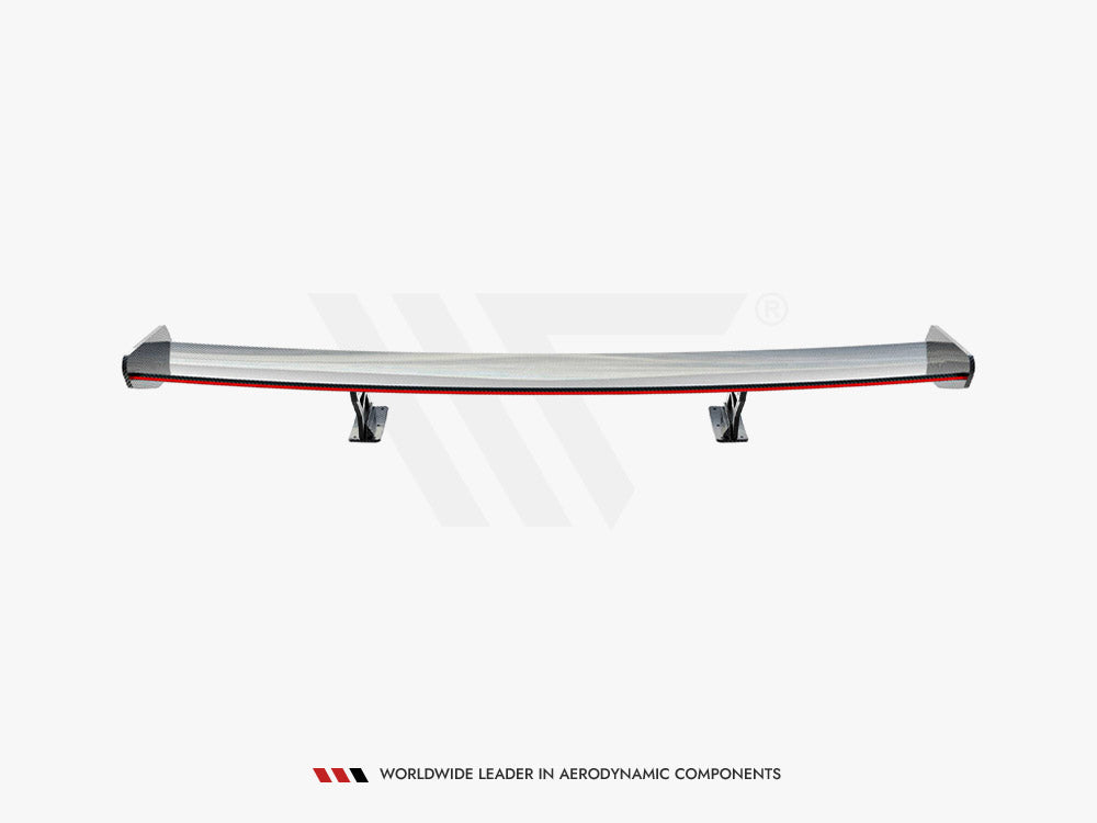 Carbon Spoiler With Internal Brackets Uprights + Led Bmw M2 G87