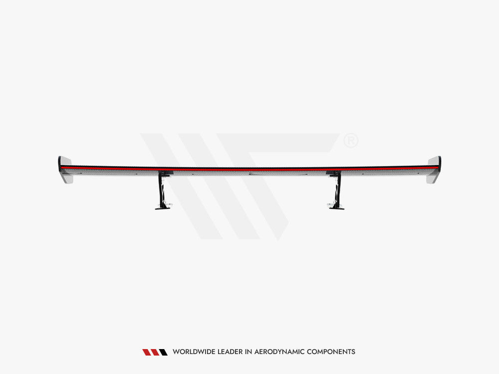 Carbon Spoiler With Internal Brackets Uprights + Led Bmw M2 G87