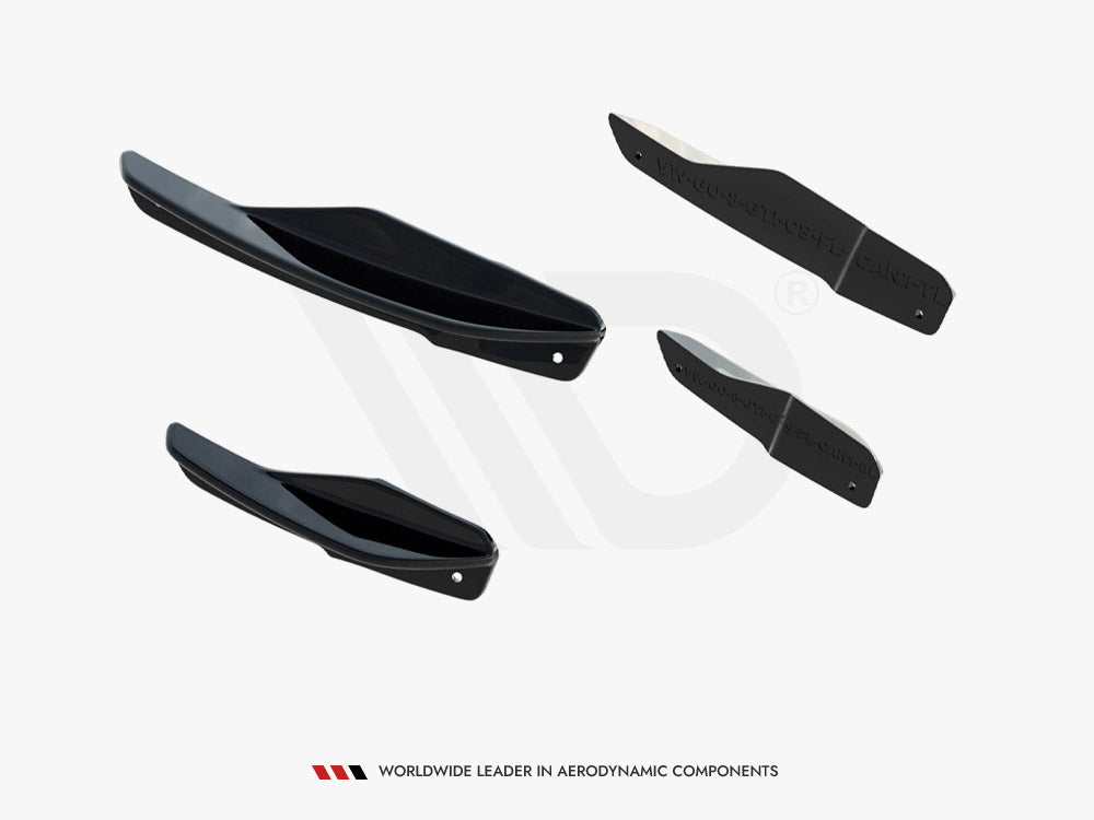 Front Bumper Wings (Canards) Volkswagen Golf Gti Clubsport Mk8 Facelift