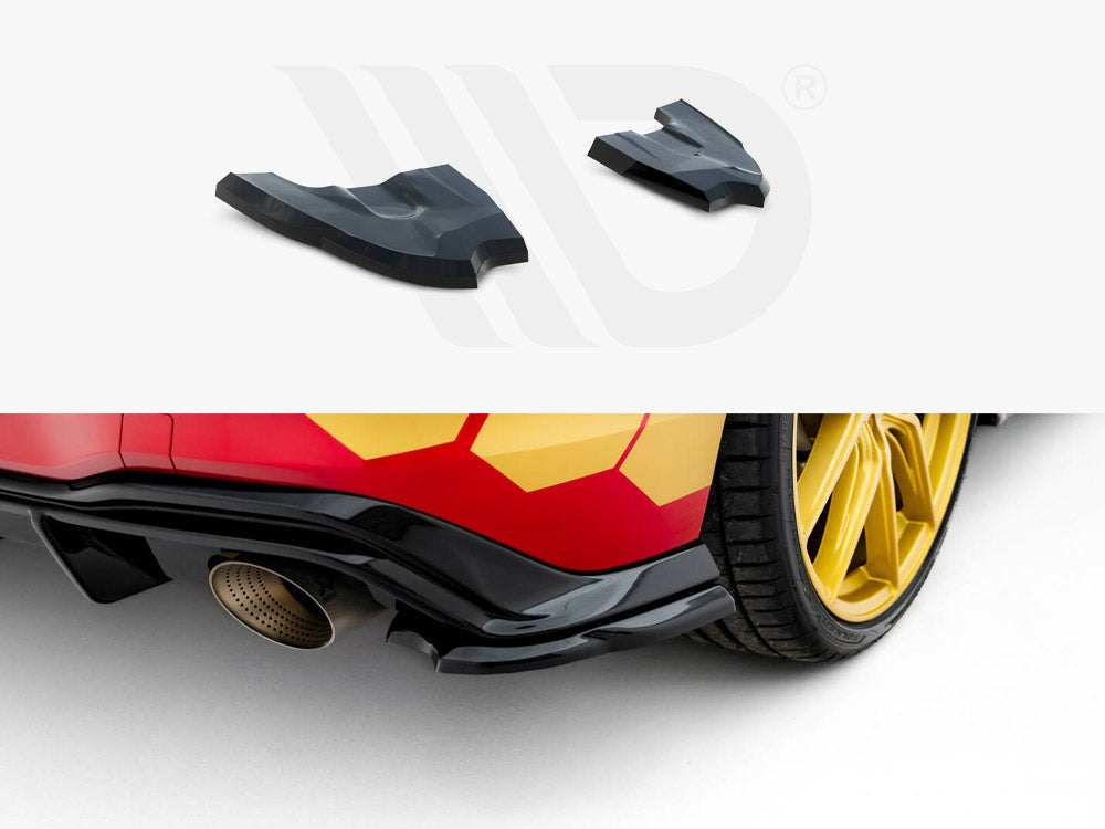 Rear Side Splitters V.3 Volkswagen Golf Gti Clubsport Mk8 Facelift