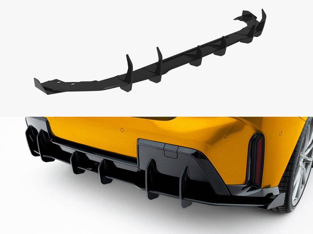 Street Pro Rear Diffuser + Flaps Bmw 1 M-Pack F70