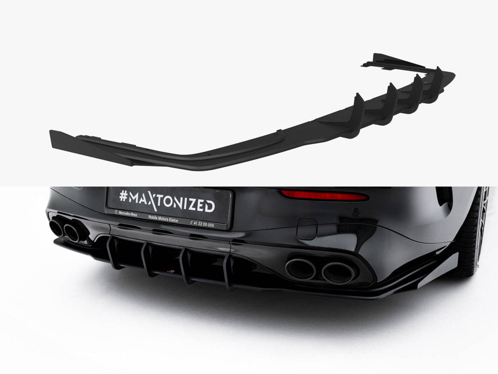 Street PRO Rear Diffuser + Flaps Mercedes-AMG CLE 53 C236