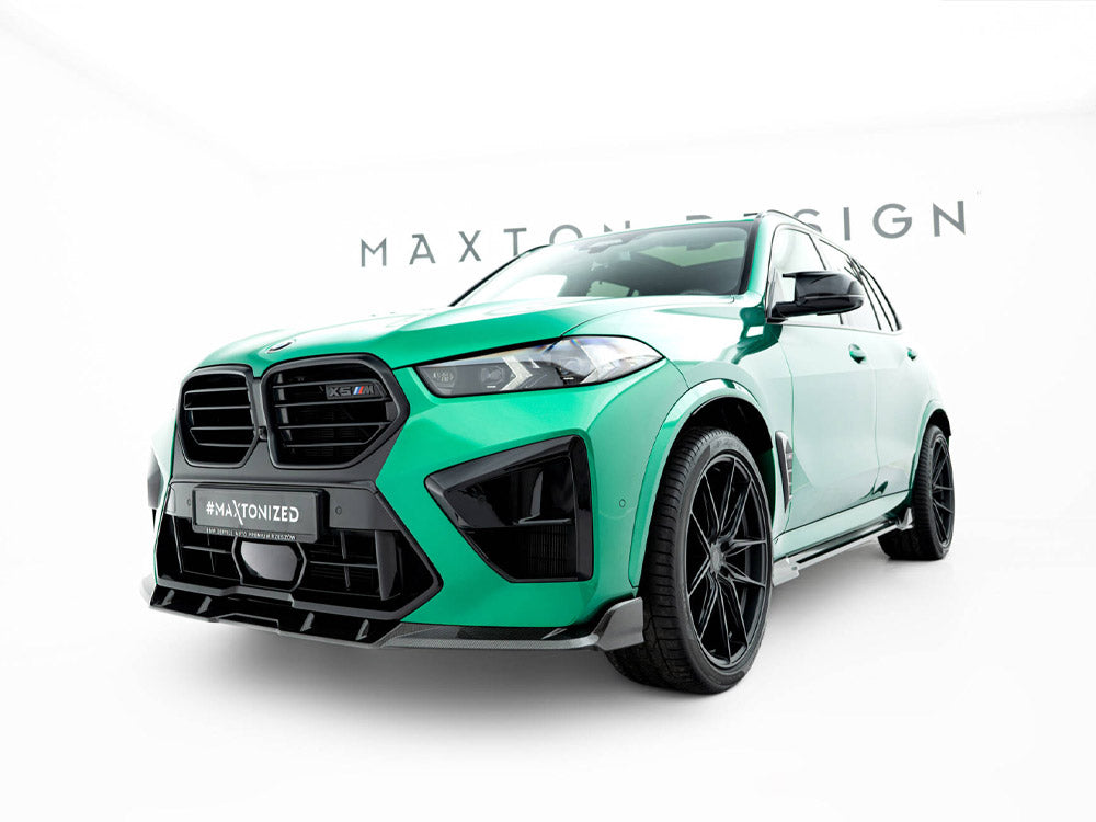 Prepreg Carbon Fiber Front Splitter Bmw X5 M F95 Facelift