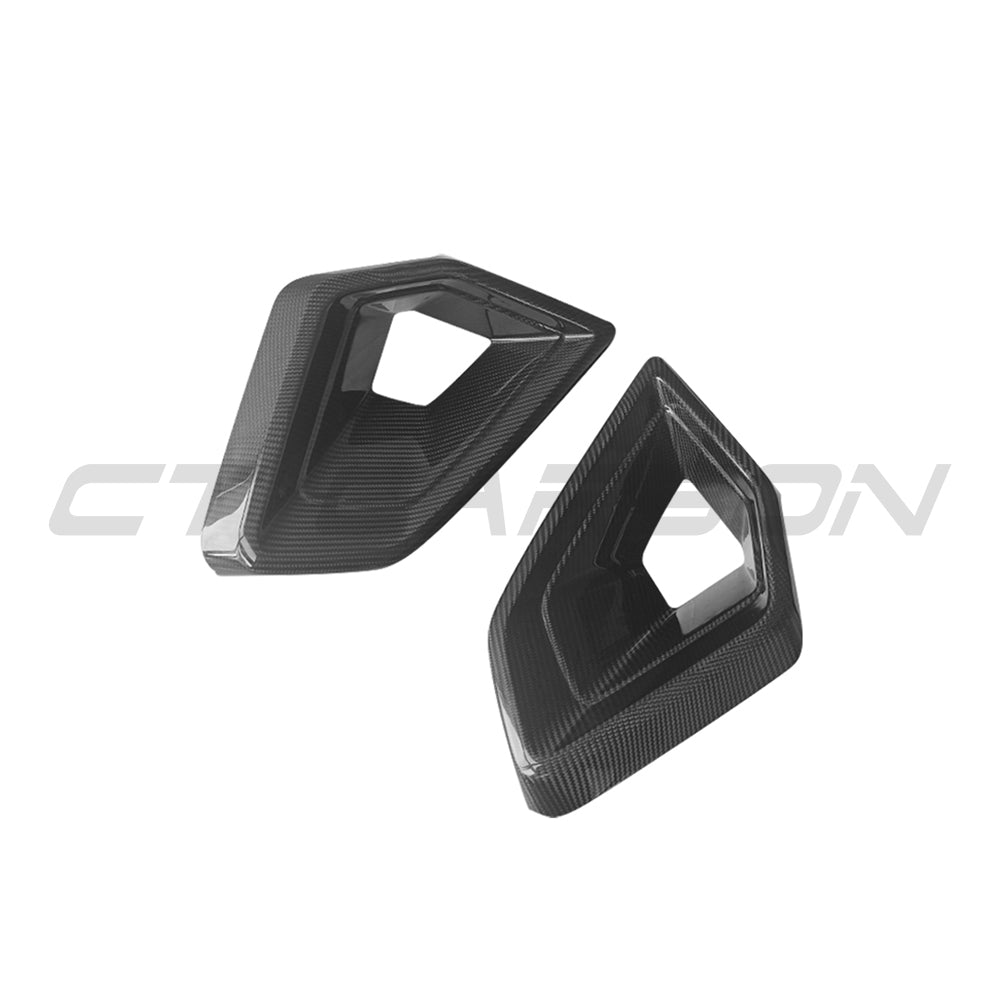 BMW G05 X5 LCI 2024+ LCI CARBON FIBRE FRONT DUCT ADD ON