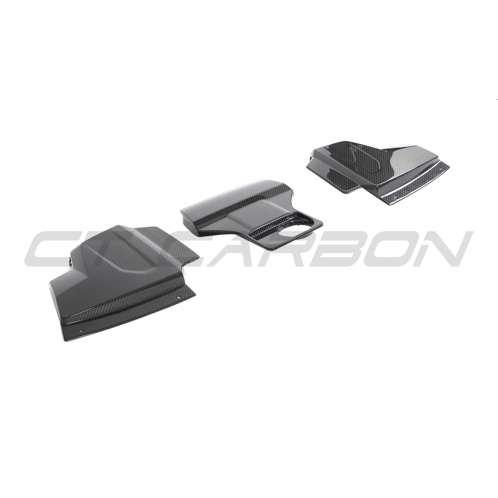 AUDI R8 COUPE 2015-2024 CARBON FIBRE ENGINE & AIR BOX COVER
