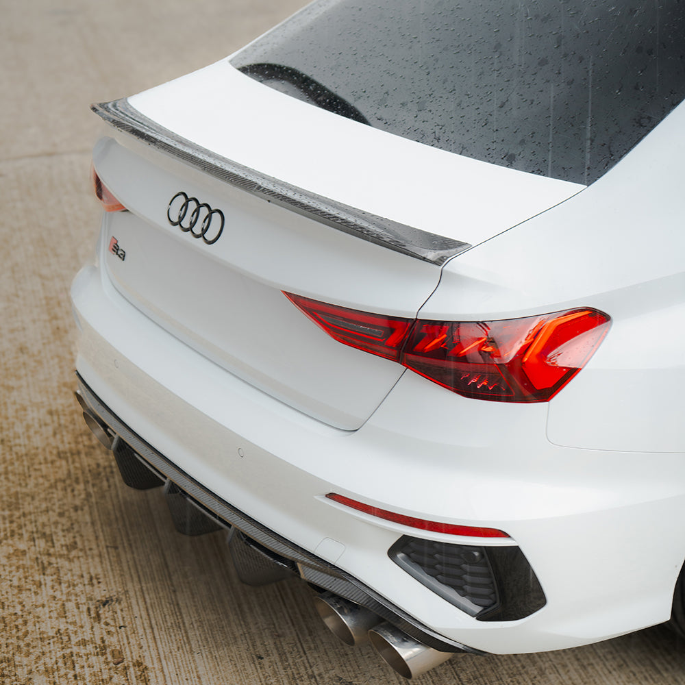 AUDI A3/S3/RS3 8Y 2022+ SALOON CARBON FIBRE SPOILER - CT DESIGN
