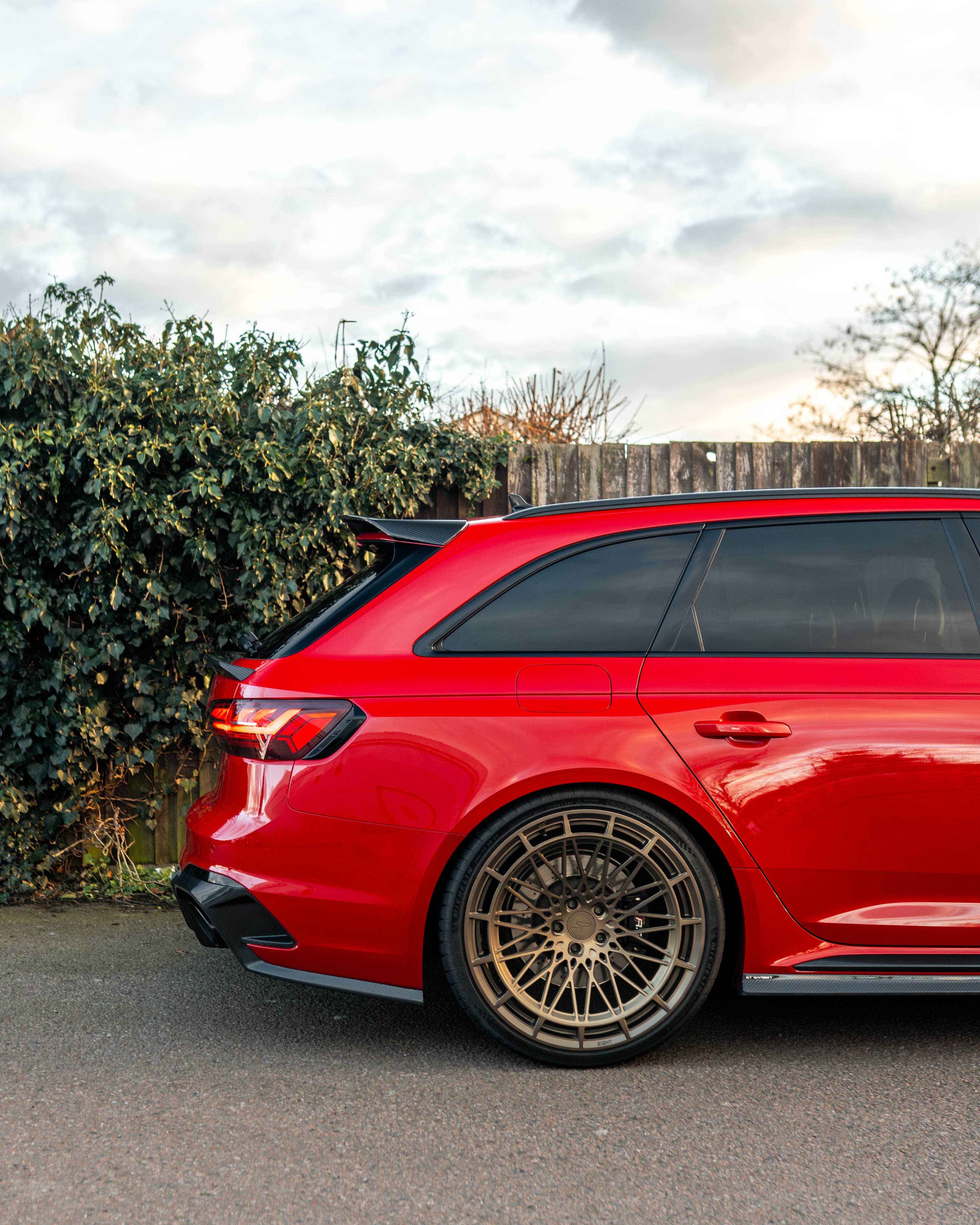 AUDI A4/S4/RS4 B9 & 9.5 CARBON FIBRE MIDDLE SPOILER - CT DESIGN