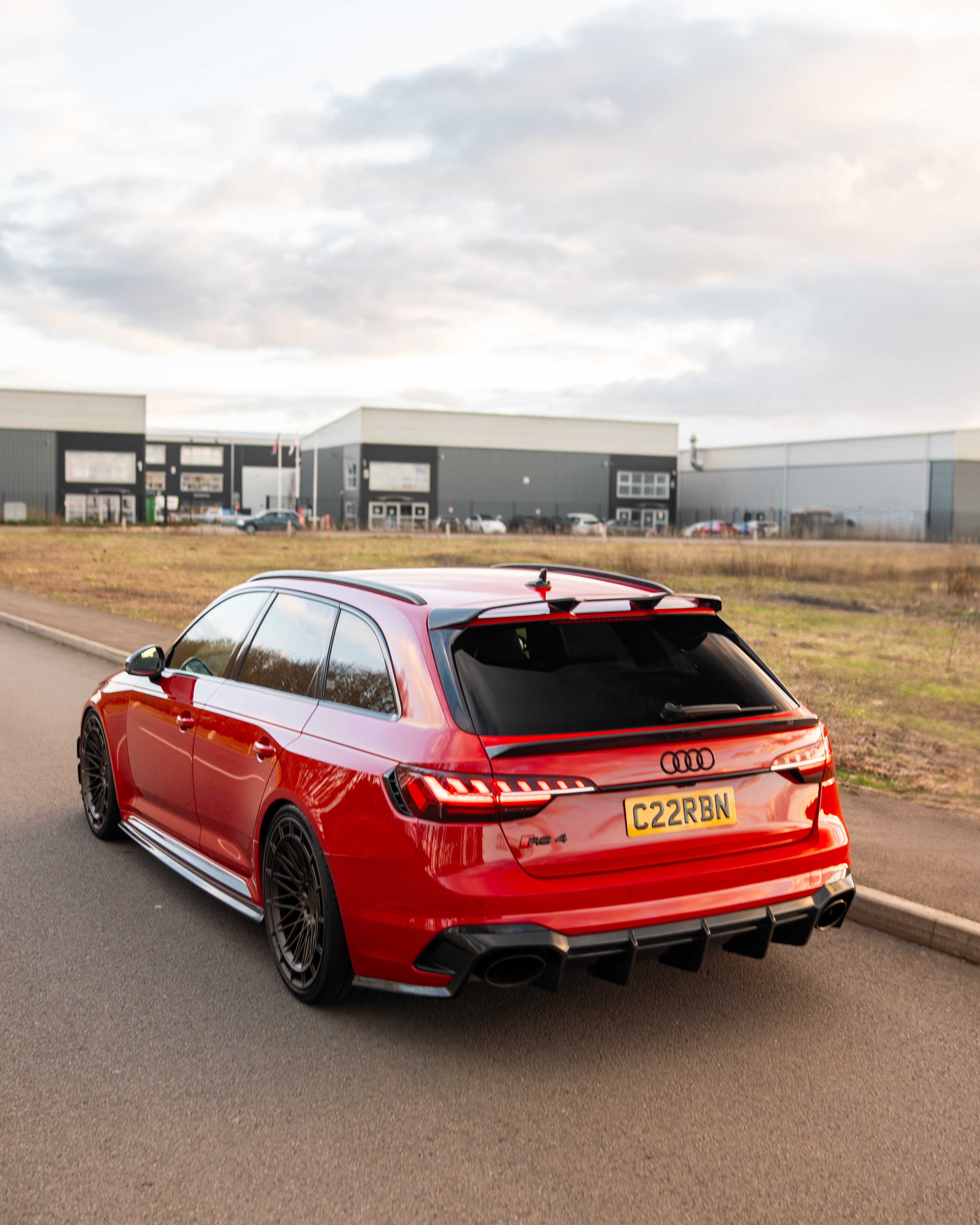 AUDI RS4 B9 & B9.5 2016-2024 CARBON FIBRE DIFFUSER - CT DESIGN