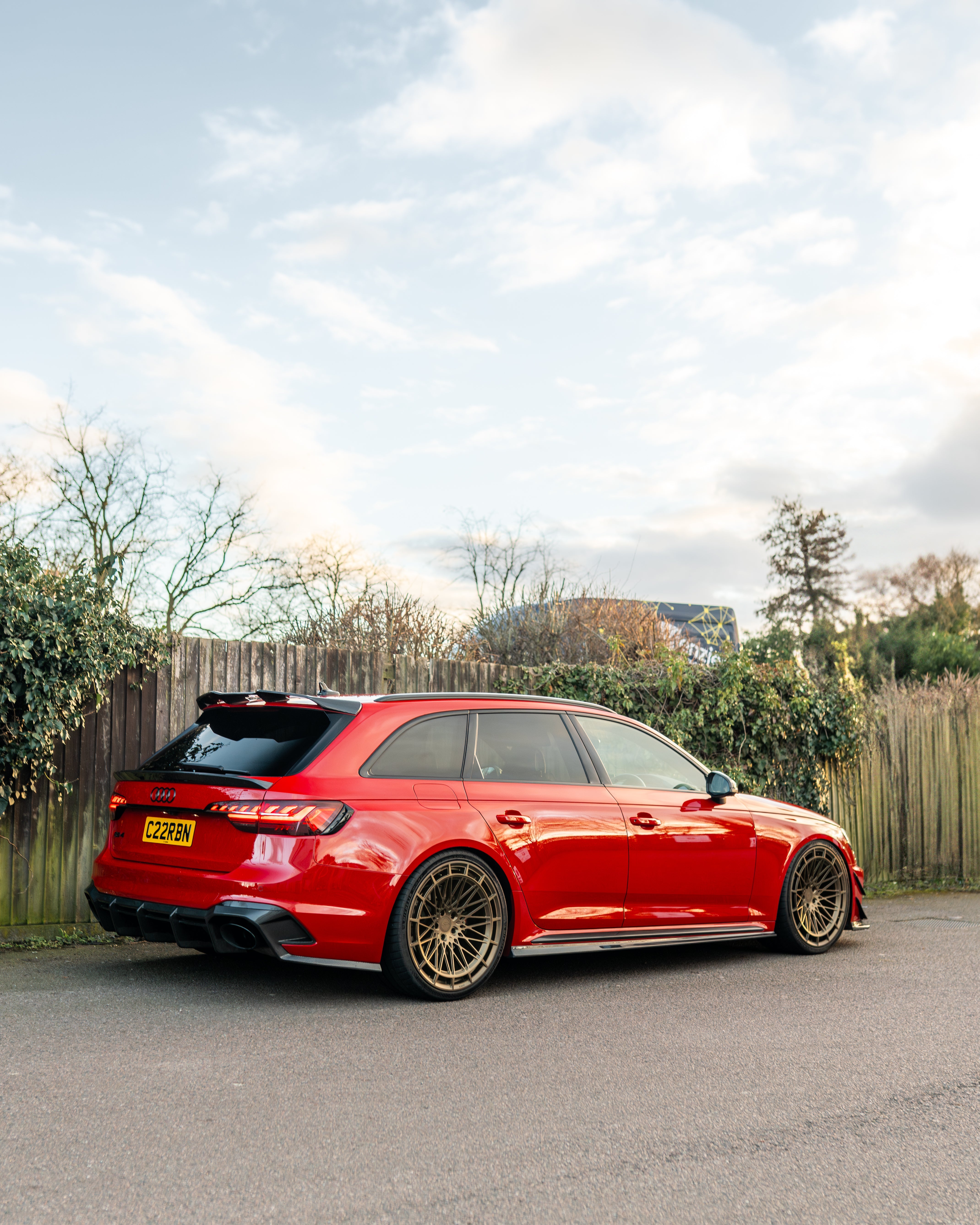 AUDI A4/S4/RS4 B9 & 9.5 CARBON FIBRE MIDDLE SPOILER - CT DESIGN