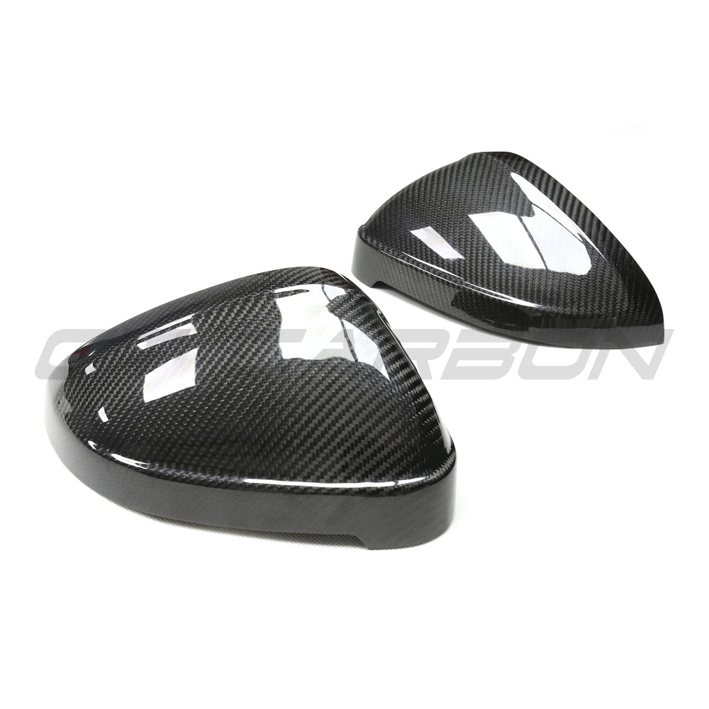 AUDI A4/S4/RS4/A5/S5/RS5 B9 2016-2025 PRE-PREG CARBON FIBRE MIRRORS - WITH LANE ASSIST