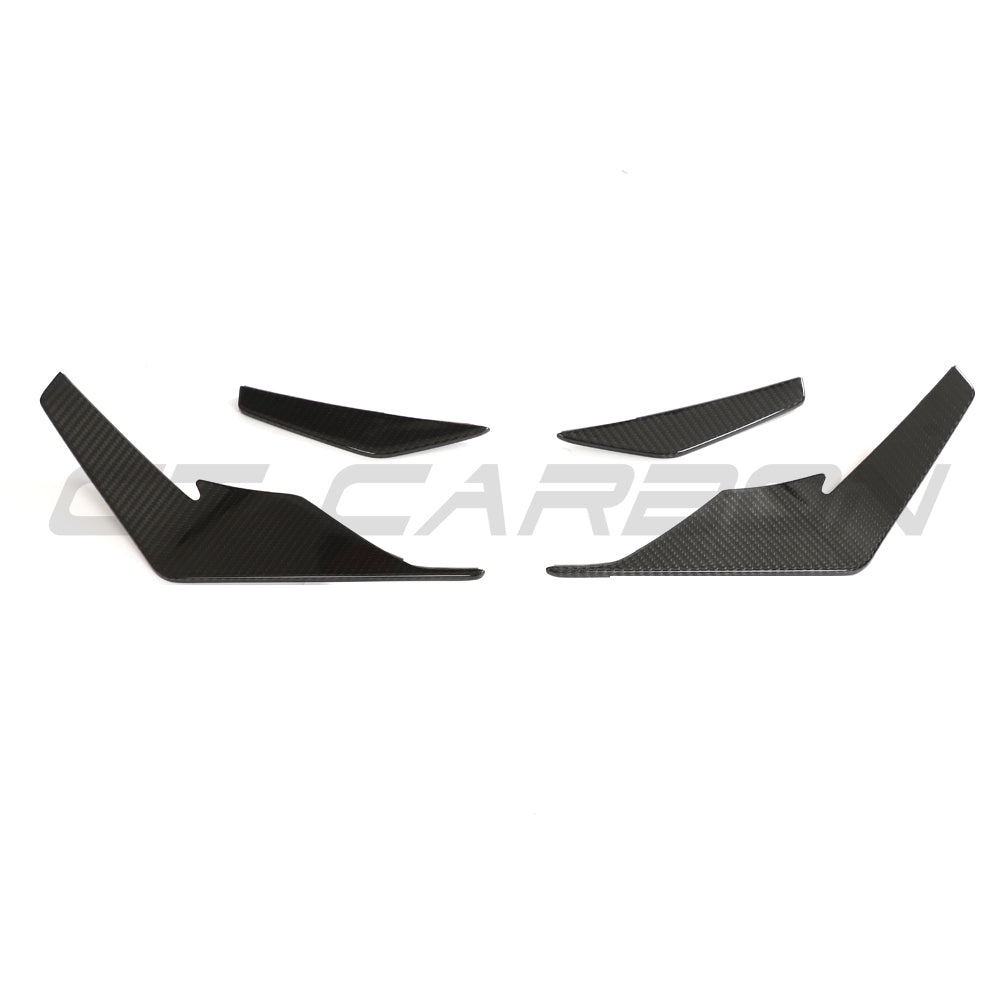 AUDI R8 V10 GEN 2.5 2020-2023 CARBON FIBRE FRONT CANARDS