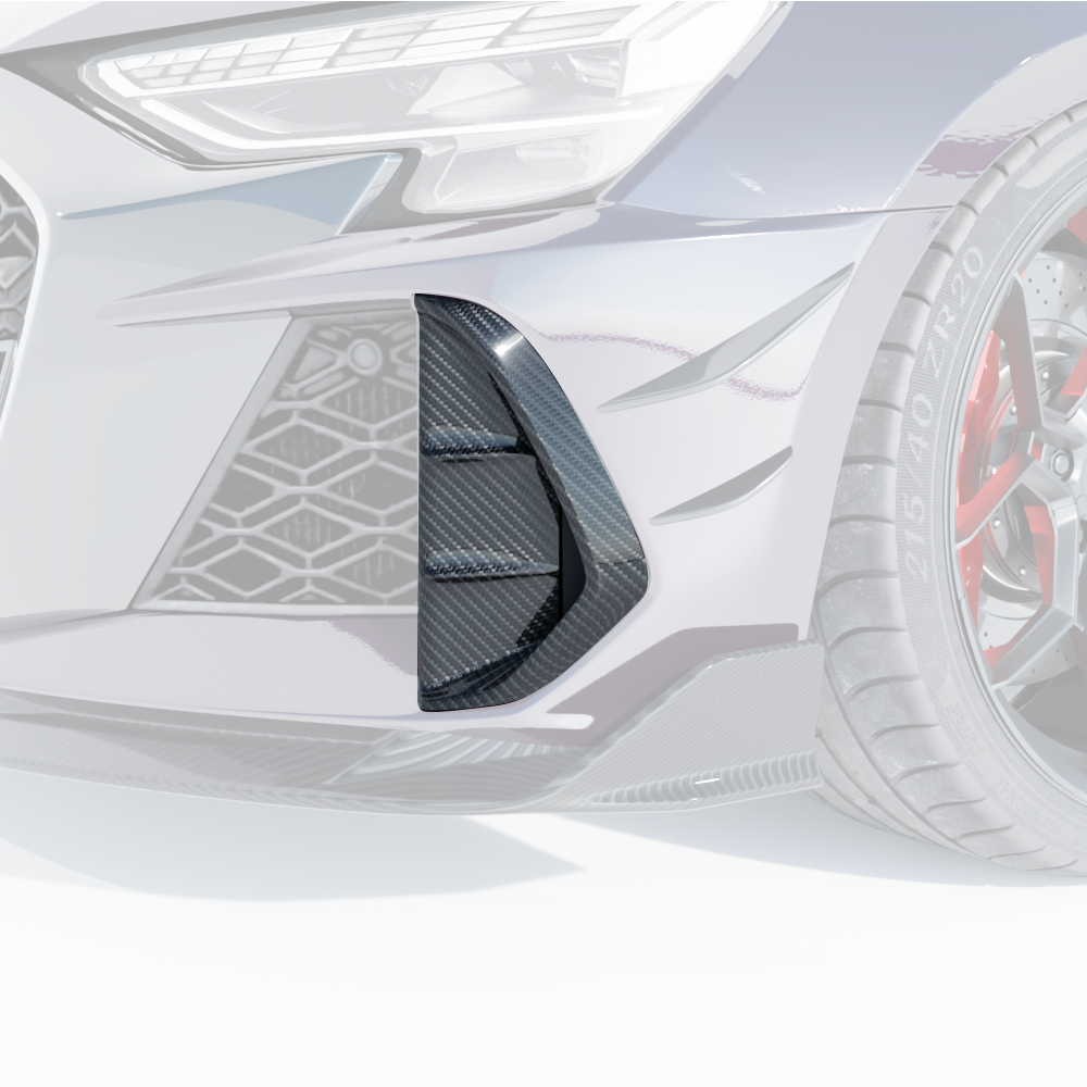 AUDI RS3 8Y 2025+ CARBON FIBRE FRONT BUMPER VENTS- CT DESIGN