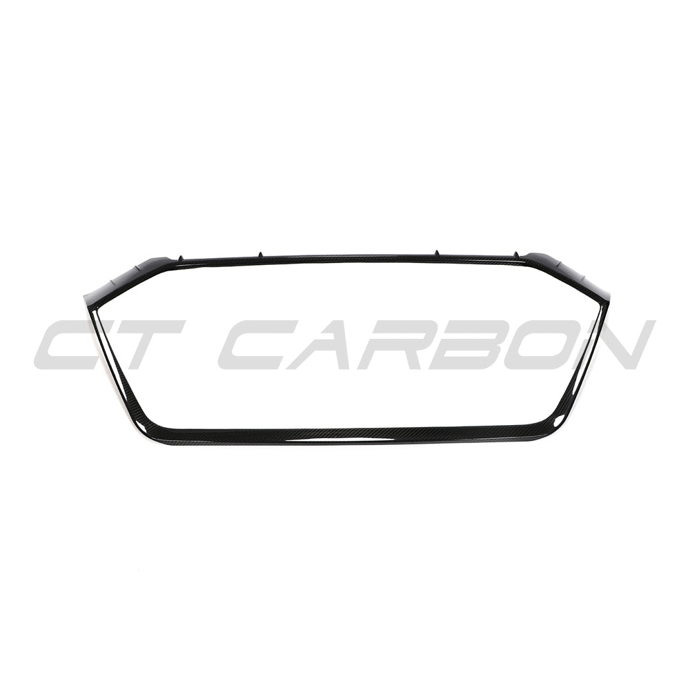 AUDI RS6 & RS7 C8 AVANT CARBON FIBRE GRILLE SURROUND