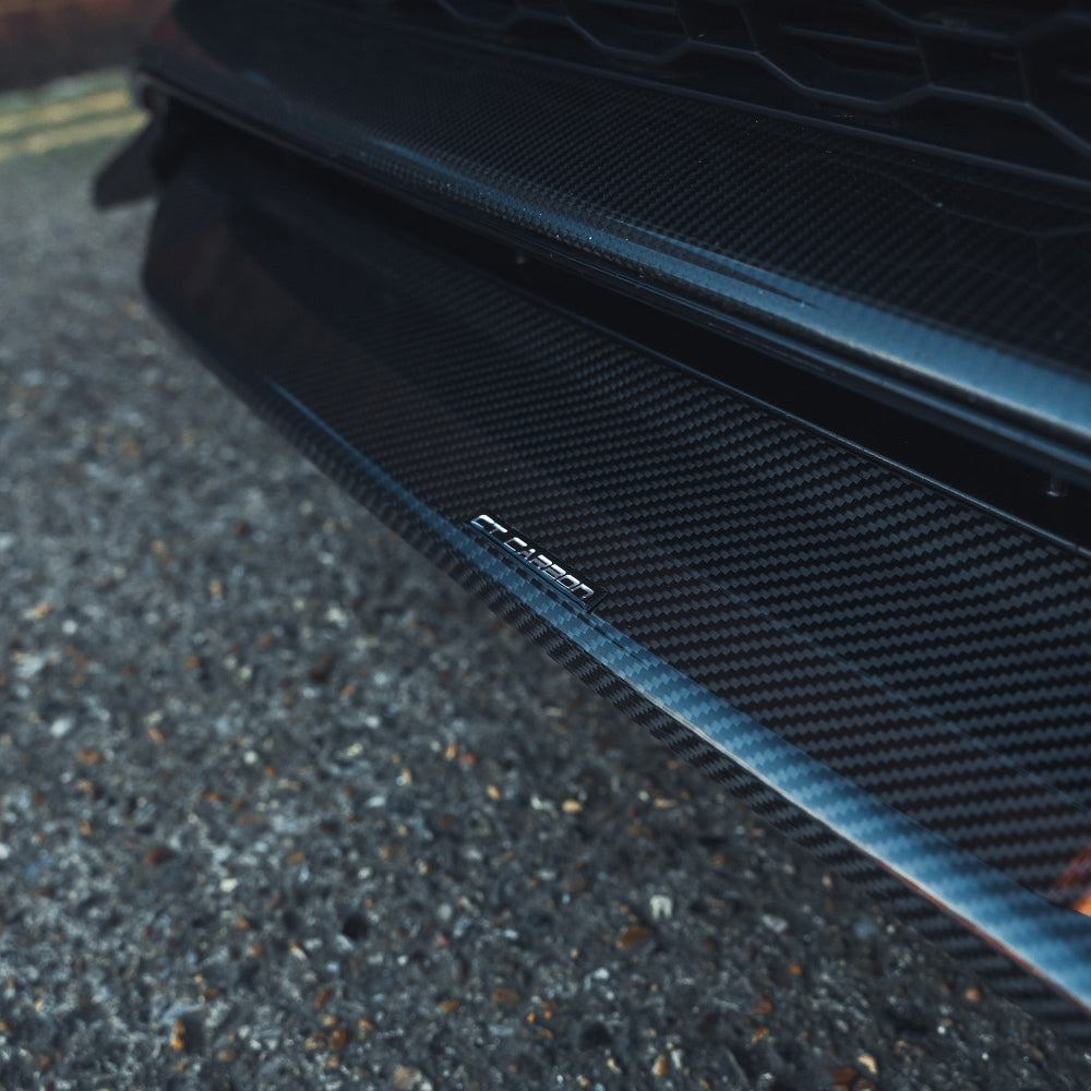 AUDI RSQ8 2020-2025 CARBON FIBRE FRONT SPLITTER - CT DESIGN
