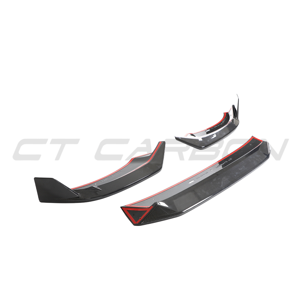 AUDI RSQ8 2020-2025 CARBON FIBRE FRONT SPLITTER - CT DESIGN