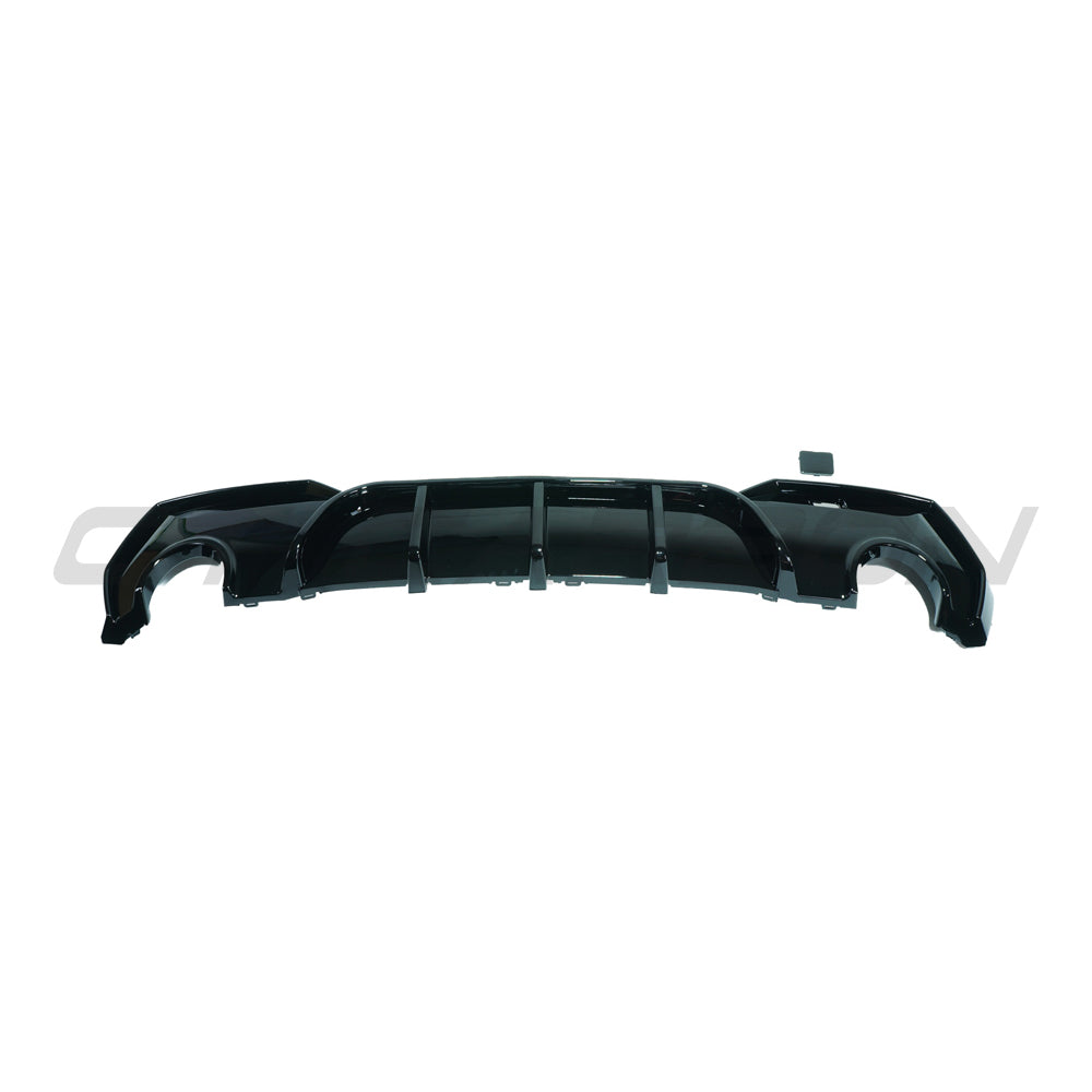 BMW G22/G23 4 SERIES 2020-2024 PRE LCI GLOSS BLACK ROUND TIP DIFFUSER